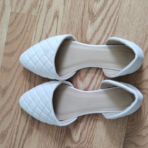 White Wild diva shoes